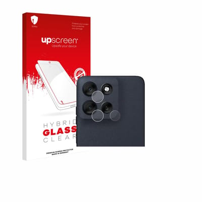 upscreen - Screenprotector voor Motorola Moto G56 (ALLEEN Camera Lens) - Folie Beschermfolie Beschermglas transparant