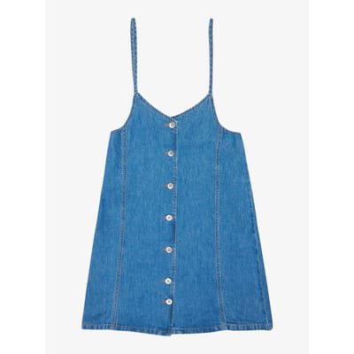 Roxy Radiant Skies Mouwloze Jurk Blauw 10 Years Meisje