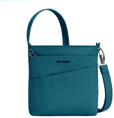 Travelon Roam Small Anti-diefstal Crossbody Tas - Zeegroen