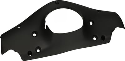 Stuurkap MKX voor Peugeot Speedfight 2 zwart (onder)