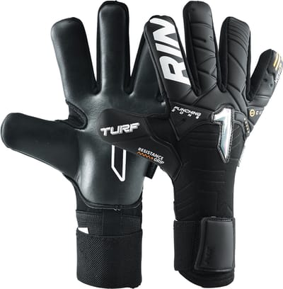 Rinat Kratos Turf Basic Junior Keepershandschoenen Zwart 6 Kinderen