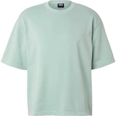 Urban Classics - Heavy Washed Boxy Heren Tshirt - S - Mintgroen