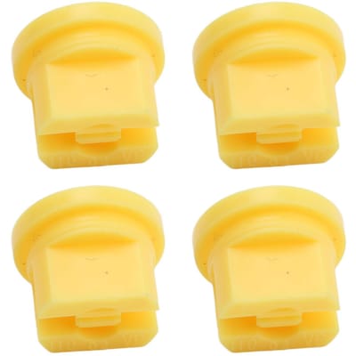 20 Stuks Platte Waaierspuitmond Uniforme Spuitverdeling 110 Graden Landbouwspuit Verstuivend Mondstuk Type 1 yellow