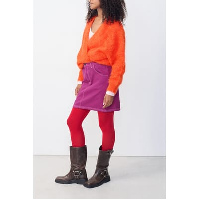 American Vintage Bymi Cardigan Orange Sanguine Chine Größe: XS/S | Cardigans Outlet | Damen | Orange