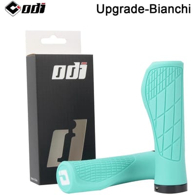 Odi Mtb Fiets Handvatten Schokbestendig Fiets Stuurhoes Antislip Lock-On Handvatten Gebruiksvriendelijk Fietsen Rubber Grote Pad Handvat Onderdelen black