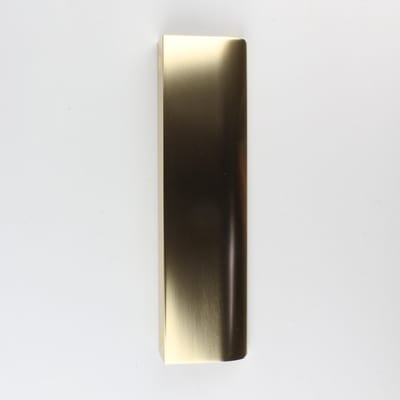 Profielgreep Christien - 128 mm - messing - - geschikt voor binnen - industrieel