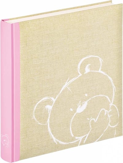 Walther UK-151-R Dreamtime - Babyalbum - Formaat 28 x 31 cm - Beige/Roze