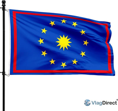 Zwalmse vlag - Gemeente Zwalm vlag - 90 x 150 cm.