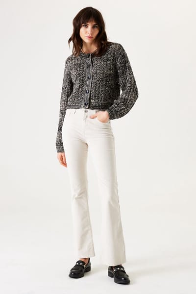 GARCIA T40314 Dames Superslim Fit Broek Wit