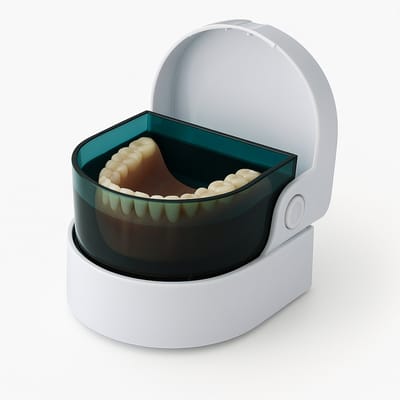 Kunstgebit en Sieraden Reiniger Sonic Dental Cleaner