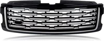 Voorbumper - Voor Land Rover Range Rover 2018-2022 - Auto accessoires - Niergrille - Race grille - Gloss Zwart