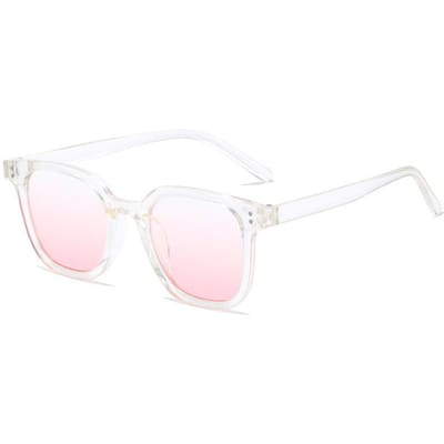 Nieuwste Kleine Vierkante Zonnebrillen Vintage Klassiek Voor Mannen Zonnebrillen Dames Buiten Vrijetijd Mode Brillen UV400 Zonnebrillen As shown in the figu white
