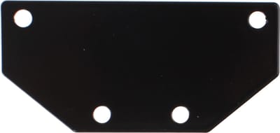 Gazelle Bevestigingsplaatje Voor Reflector Zwart 9,5 X 4,5 Cm