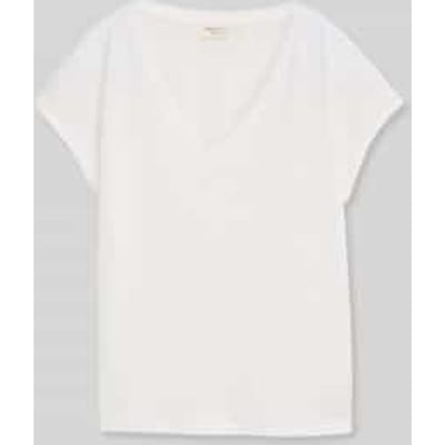 Tom Tailor Denim - T-shirt van katoen - Maat M - off white