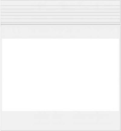 Gripzakken met Schrijfvlak 33x33cm PE 50 micron (100 stuks) | gripzak | ziplock zakken | ziplock zakjes