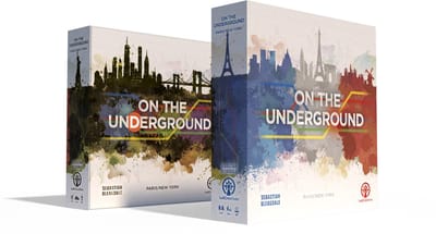 On the Underground: Paris/New York - Bordspel - Engelstalig - LudiCreations