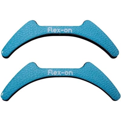 Cyan teugelstickers Flex-On Cuir