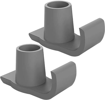Wandel Skates - Loophulpmiddelen Ski's - Veilig Lopen - Antislip Ontwerp - Set van 2 - Zwart