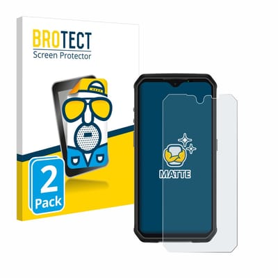 BROTECT - Screenprotector voor Ulefone Armor 9 - Folie Beschermfolie matte 2 Stuks