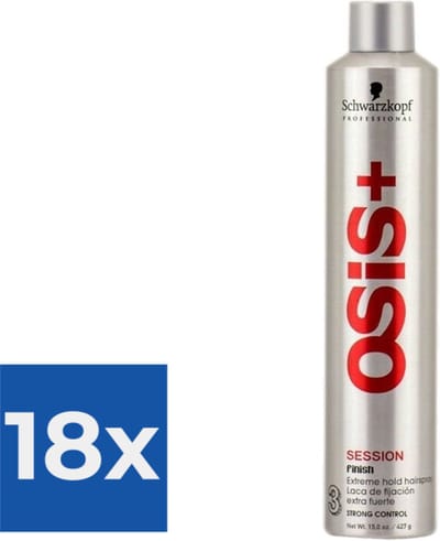 OSIS Haarspray - Session Strong Control 500 ml - Voordeelverpakking 18 stuks