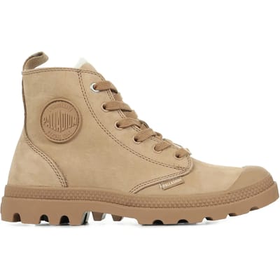 Palladium Pampa Hi Zip WL Nude Brown Wandelschoenen Dames
