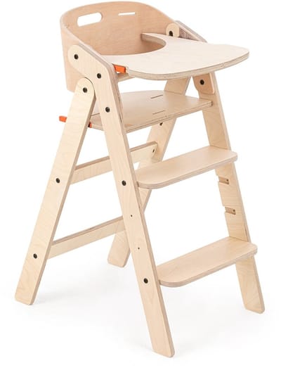 MAMATOYZ - MyChair opvouwbare houten kinderstoel voor baby