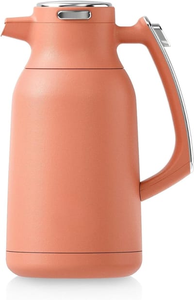 CLVP® Thermoskan Koffiekan – Dubbelwandige Isoleerkan – Warmhoudkan – Premium