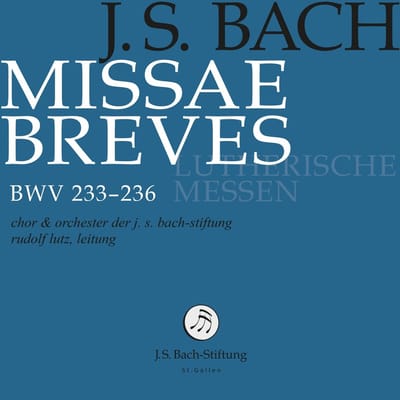 Chor Und Orchester Der J.S. Bach-Stiftung, Rudolf Lutz - J.S. Bach: Missa Breves | Lutheran Masses Bwv 233-236 (2 CD)