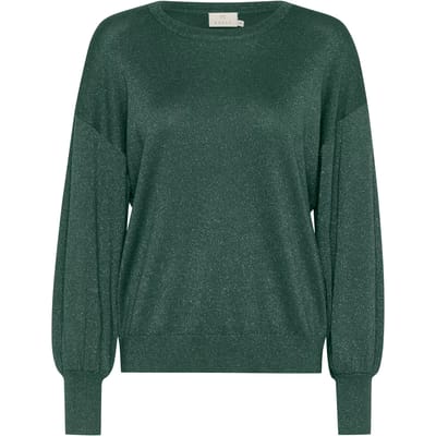 Kaffe T-shirt Karegina O Neck Knit 10507977 185913 Garden Topiary Dames Maat - M