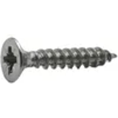 Sencys Universele Schroef Rvs Verzonken Kop Pozi - 4x25mm - 100 Stuks