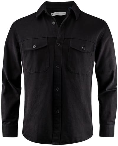 James Harvest HEMDJAS HIGHWOODS 2111040 - Zwart - XL