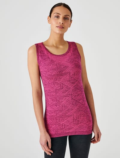 Damart - Damestanktop Dynamic Climatyl - Dames - Roze - XS/S