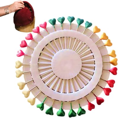 Naaispelden Set - Quiltspelden Decoratief - Stoffen Bevestigen - Gegalvaniseerd Staaldraad - 100 Stuks - Willekeurige Kleur