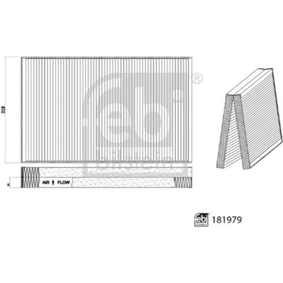 Cabinefilter FEBI BILSTEIN 181979