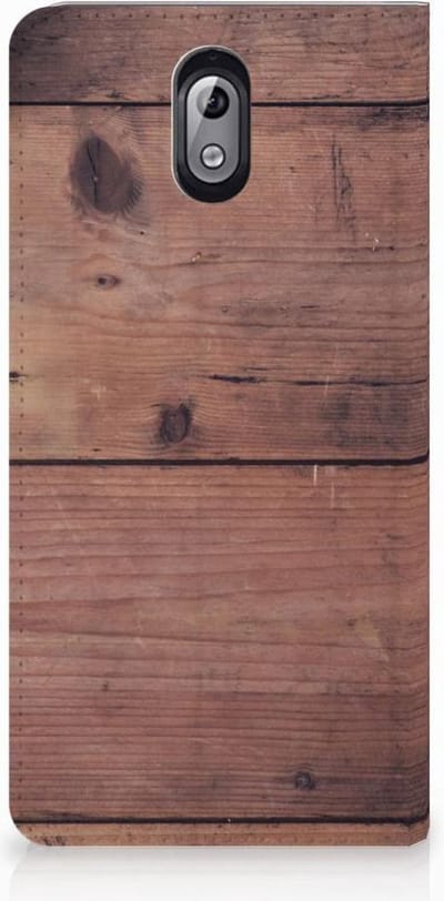 Nokia 3.1 (2018) Book Wallet Case Old Wood