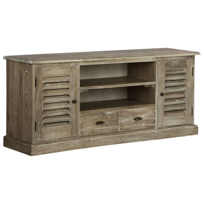 vidaXL - Tv-meubel - 145x35x60 - cm - massief - mindihout