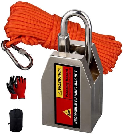 DailySupplies® Magneetvissen Starterspakket - Magneetdetectors Kinderen en Volwassenen - Metaal Zilver