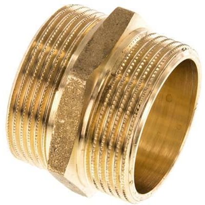 G 1 1/2'' Messing Borstnippel 16 Bar - FL2S-M-B-112G