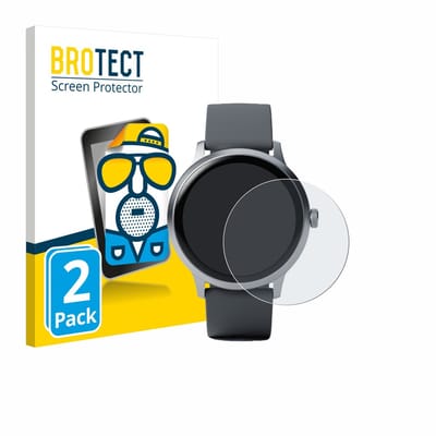 BROTECT - Screenprotector voor Pebble Round 2 - Folie Beschermfolie matte 2 Stuks