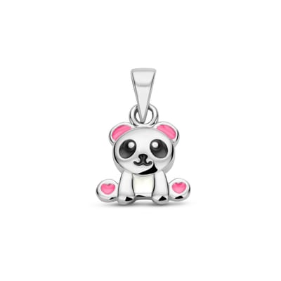 Hanger Panda Zilver Gerhodineerd