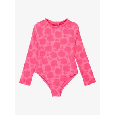 Eéndelige zwempak met lange mouwen voor meisje Roxy Shell Dream