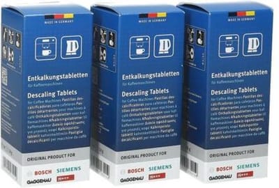 Ontkalking ontkalker espressomachines - geschikt voor Bosch Siemens tabletten - 3x 6 stuks -ontkalkingstabletten