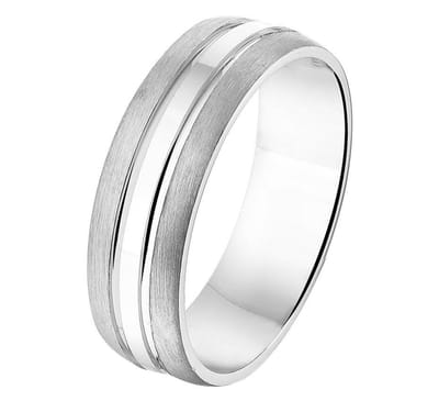 Fantasy Collection Ring A210 - 6,5 mm - zonder cz - PSN1315326