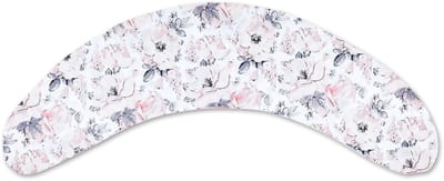 Zwangerschapskussen 190 cm Katoen Kussensloop – body pillow voor zwangeren steun rug buik hoes van katoen wasbaar afneembaar ergonomisch – OEKO-TEX gecertificeerd Wilde roos