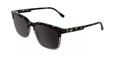 Lacoste L6074S Havana grey/transparent grey 56/19/145 MAN Zonnebrillen