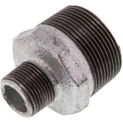R 1 1/2'' x R 3/4'' Verzinkt Gietijzeren Borstnippel 25 Bar