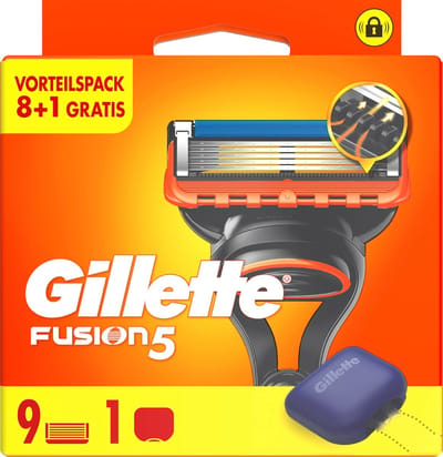 Gillette fusion - 9 stuks