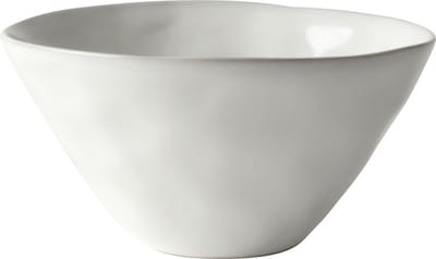Dutch Rose Organic Kommen - Schaaltjes - Ø14cm - Stoneware Handgemaakt - Wit