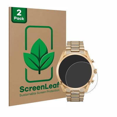 2 Stuks Screenprotector voor Michael Kors Access Gen 6 Bradshaw - Hoogwaardige Beschermfolie transparant