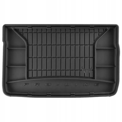 FROGUM Kofferbakmat - Rubber - Geschikt voor MERCEDES A-KLASSE W169 (2004-2012) - Lage laadvloer - Organizer functie - Zwart